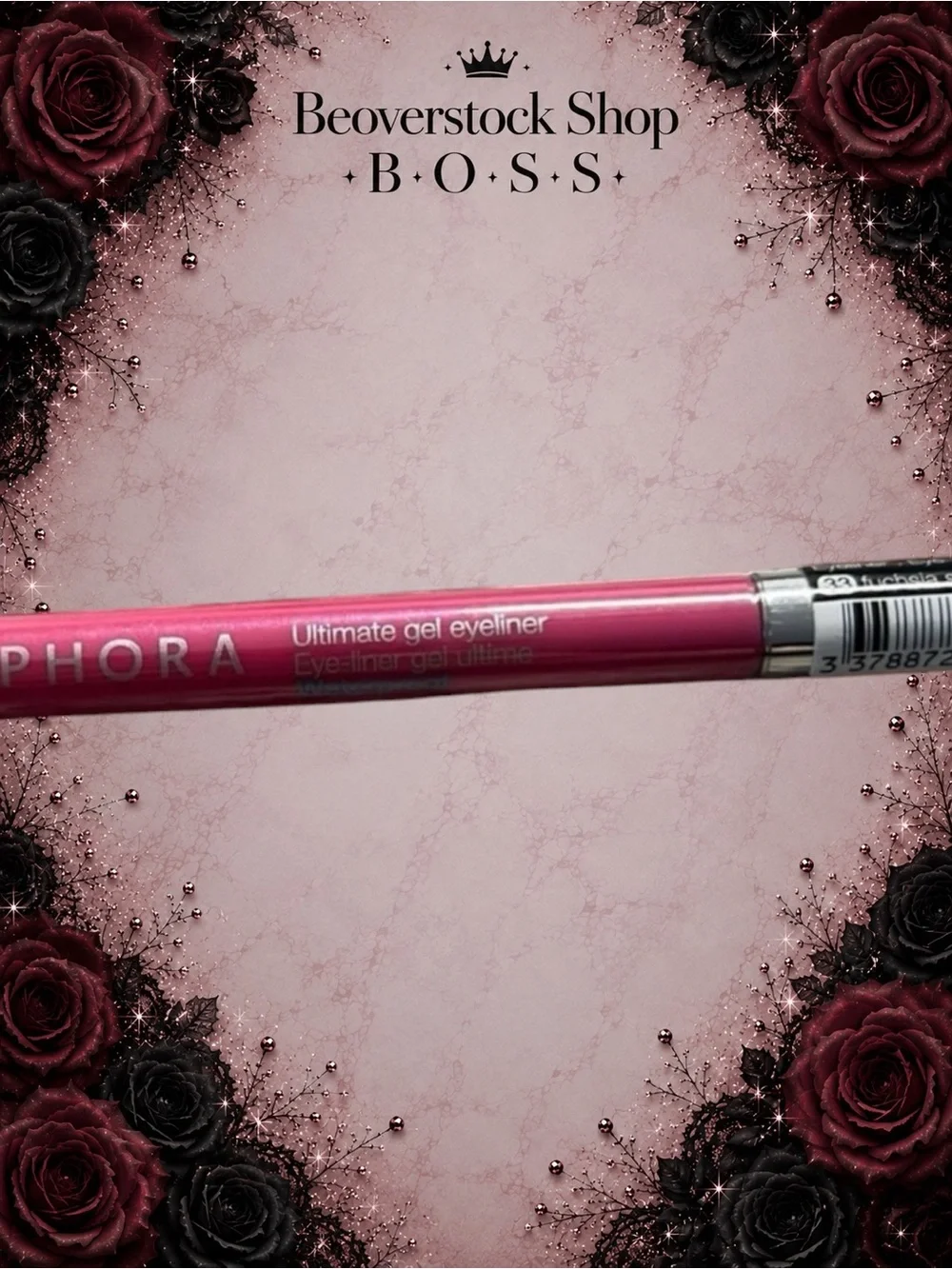 New Sealed SEPHORA COLLECTION Ultimate Gel Waterproof Eyeliner Pencil - 33 fuch